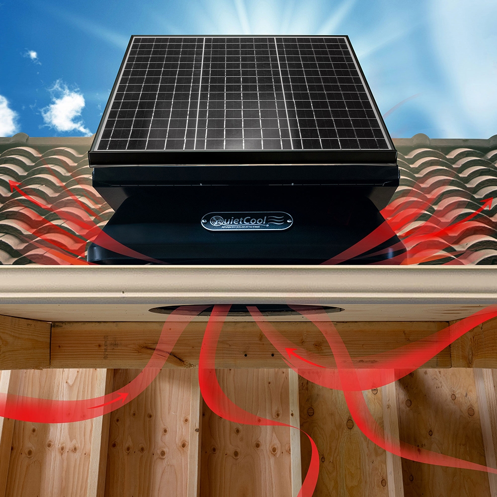 Roof Mount Solar Fans - Energy Efficient Cooling
